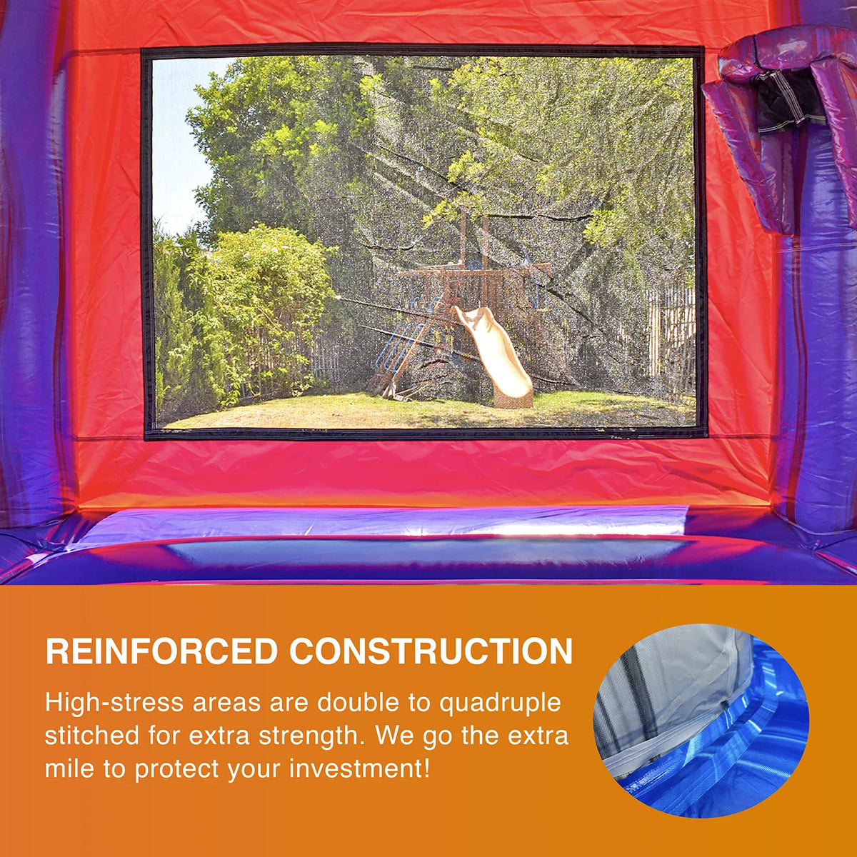 Commercial Grade Bounce House with Blower Z861