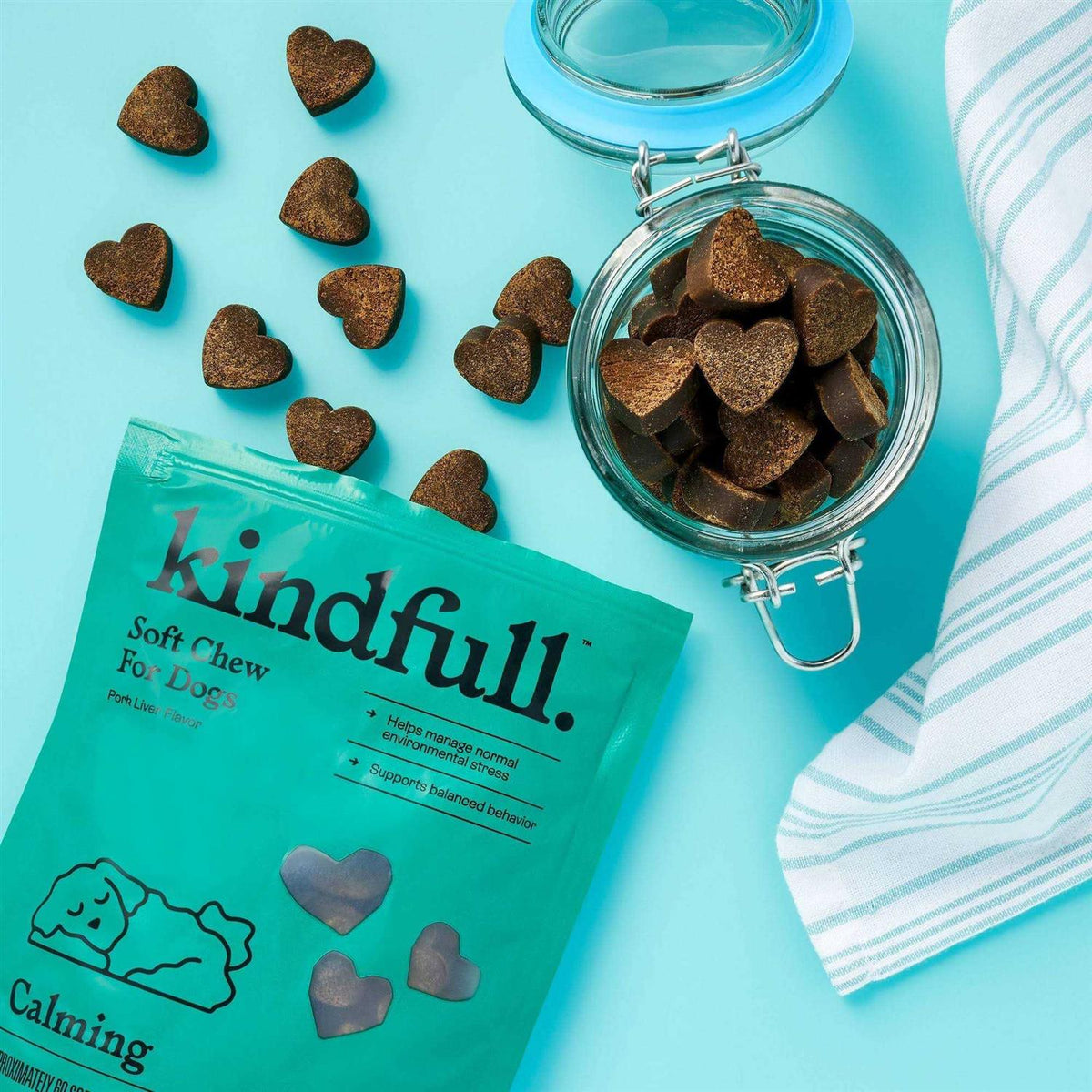 Calming Soft Chews for Dogs E3478