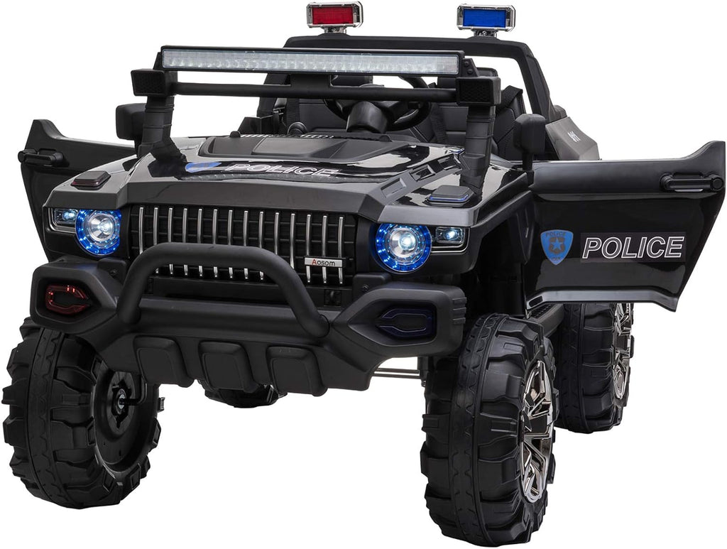 12V 2-Seater Police Truck Electric Car T8893