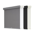 White 20" W x 72" H Cordless Blackout Roller Shades C896342