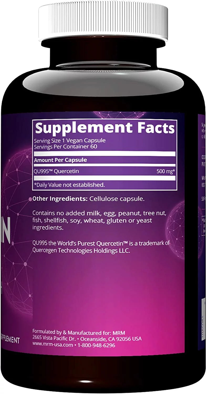 Quercetin 500 mg Vegetarian Capsules D292505
