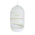 White Round Bird Cage B70625