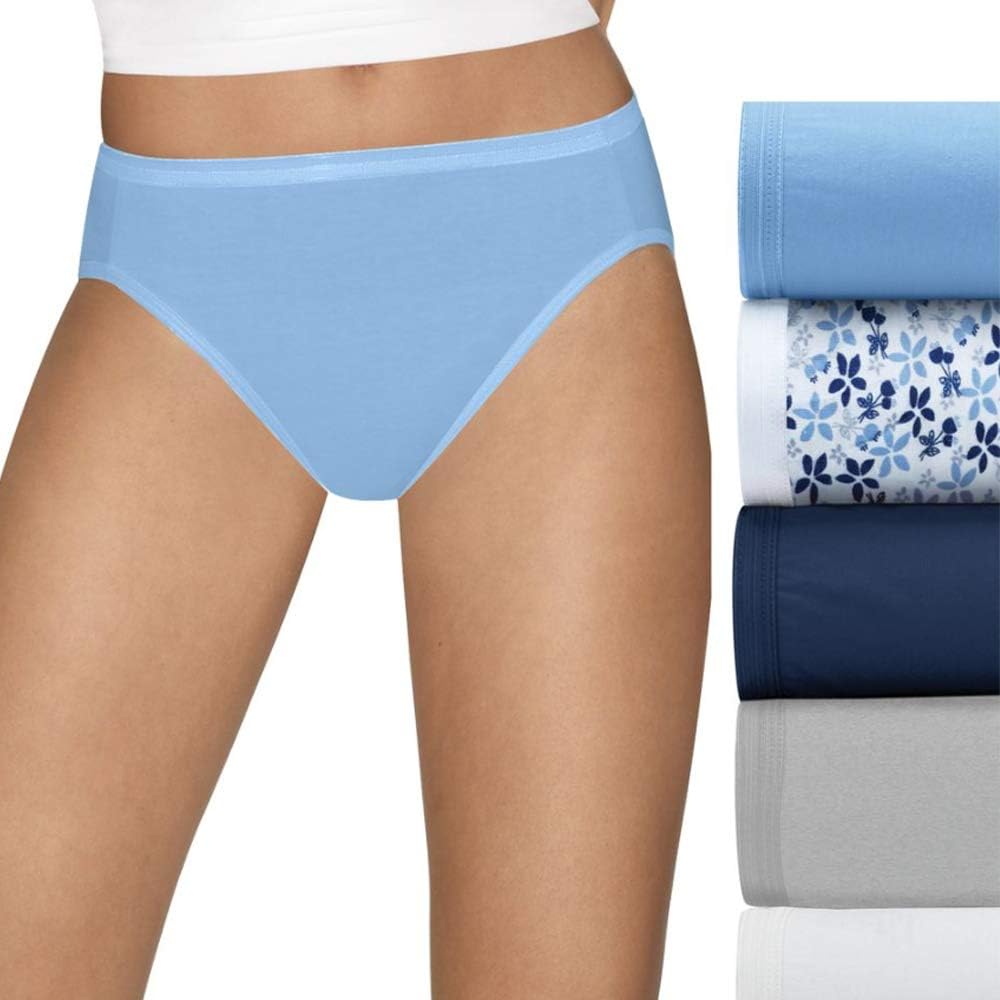 12 Pack Cotton Hi-Cut Panty T779