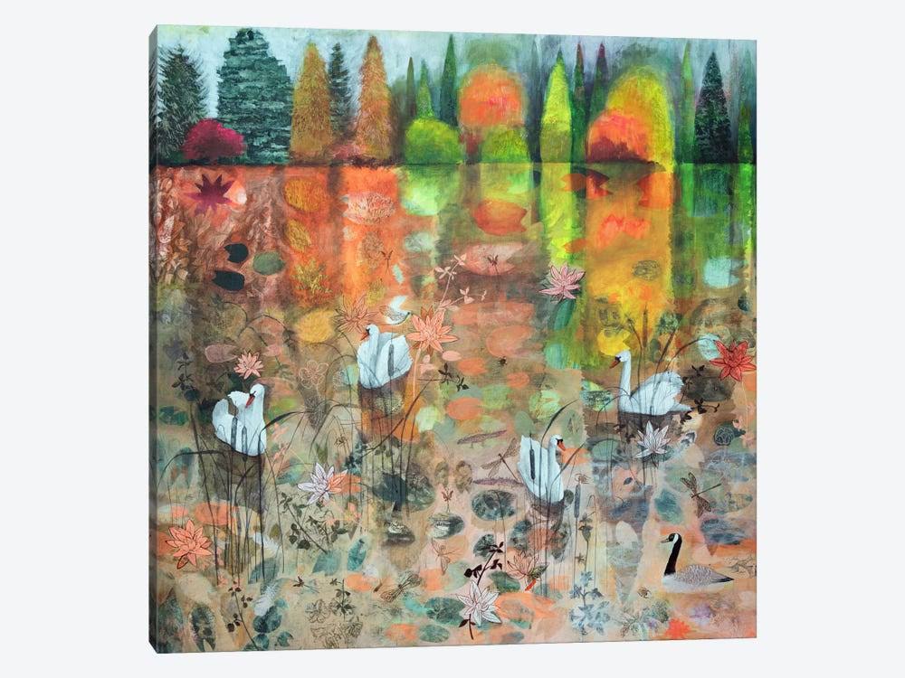 Golden Lake Canvas Art Picture V201