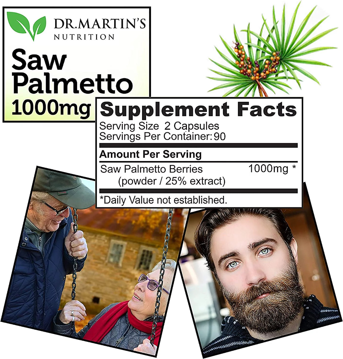 180 Capsules Saw Palmetto T103