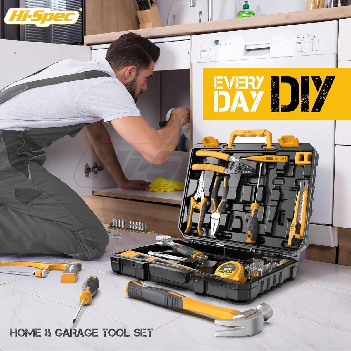 82 Piece Home & Garage Tool Kit Set G948