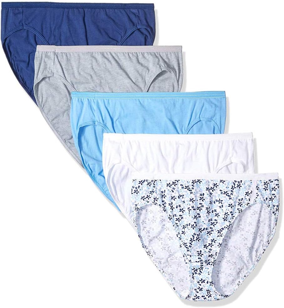 12 Pack Cotton Hi-Cut Panty T779