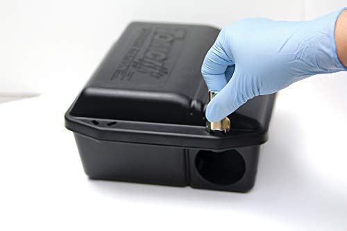 Rodent Station with 4 Bait Securing Rods and 1 Security Key D5011