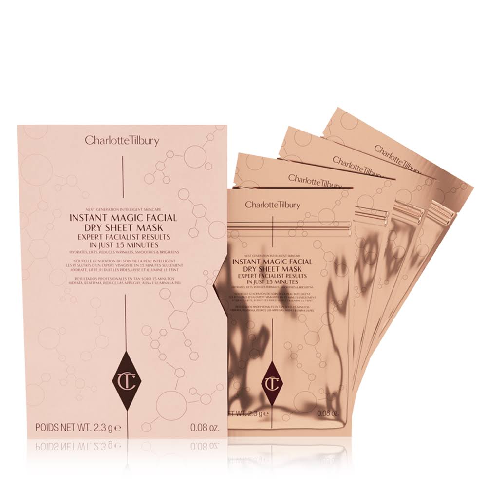 Instant Magic Facial Dry Sheet Mask 4-Pack E586317