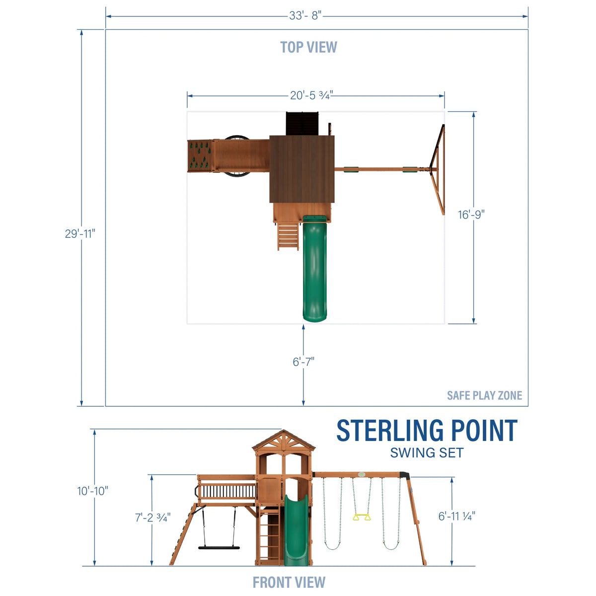 Sterling Point Swing Set H3375