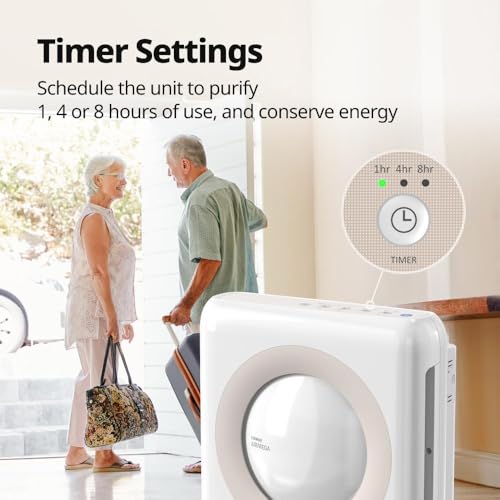 White True HEPA Air Purifier L665