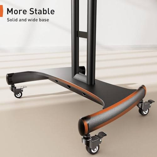 32-82 Inch Mobile TV Cart with Wheels W692