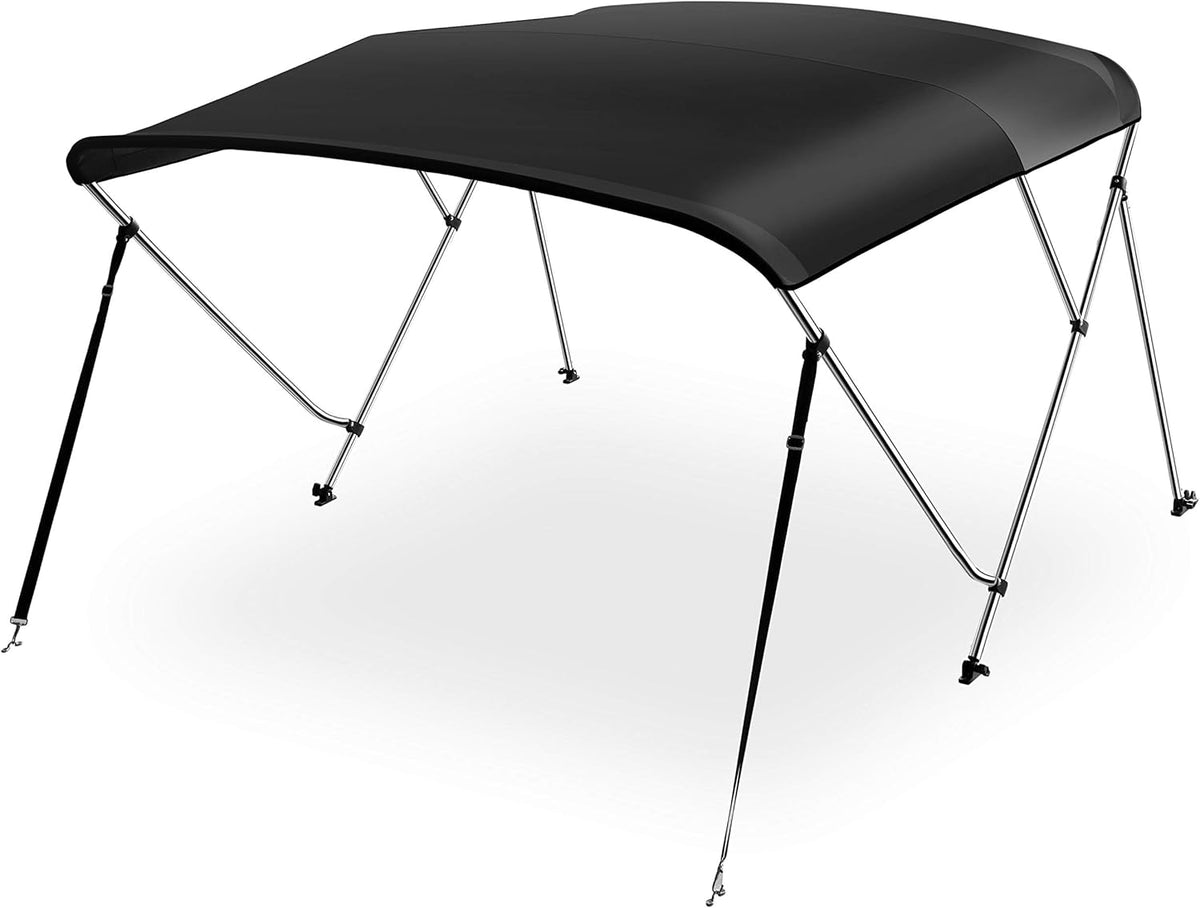 Royal Blue 4 Bow Bimini Top Boat Canopy with Storage Boot D7746