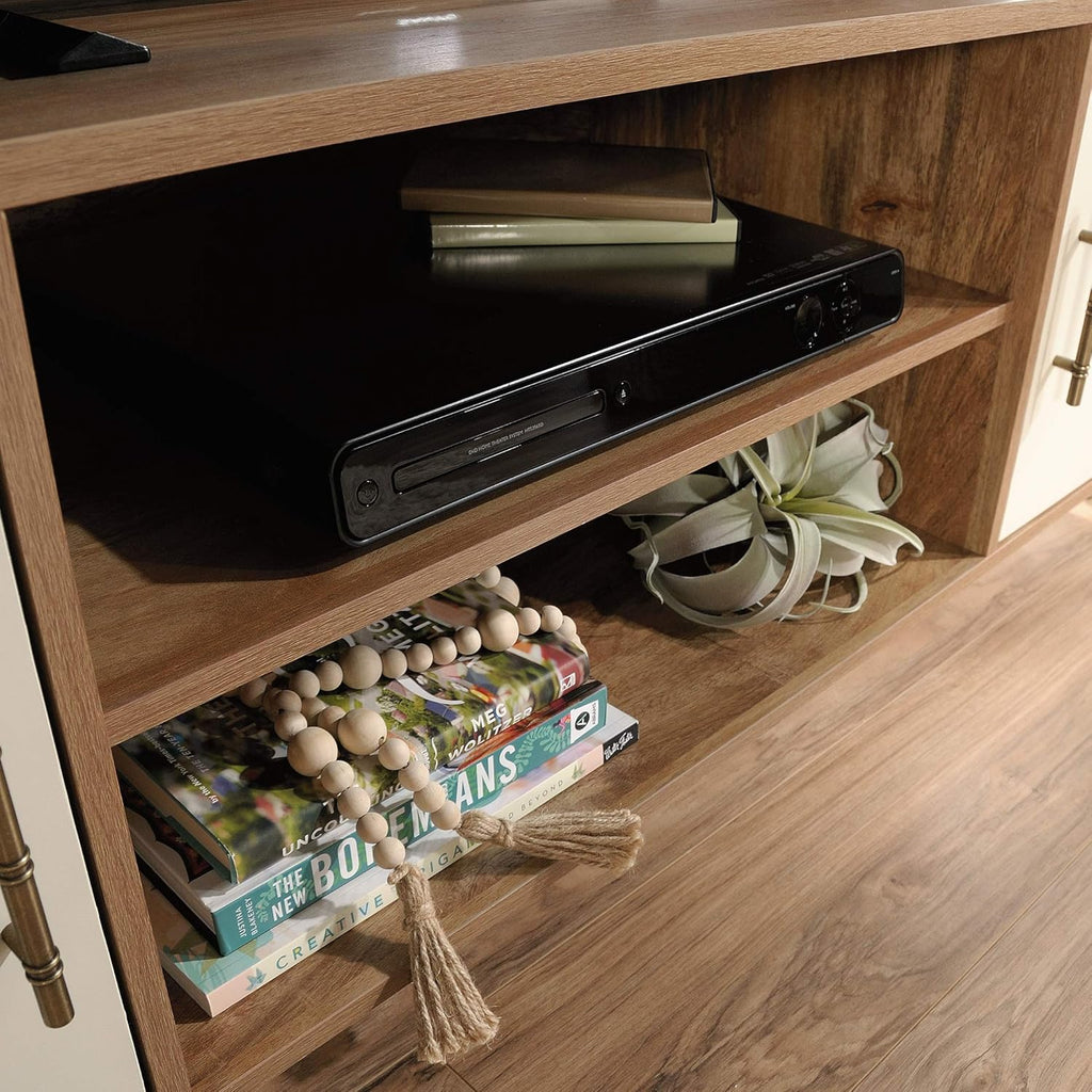 Sindoori Mango Finish Entertainment Credenza D42933