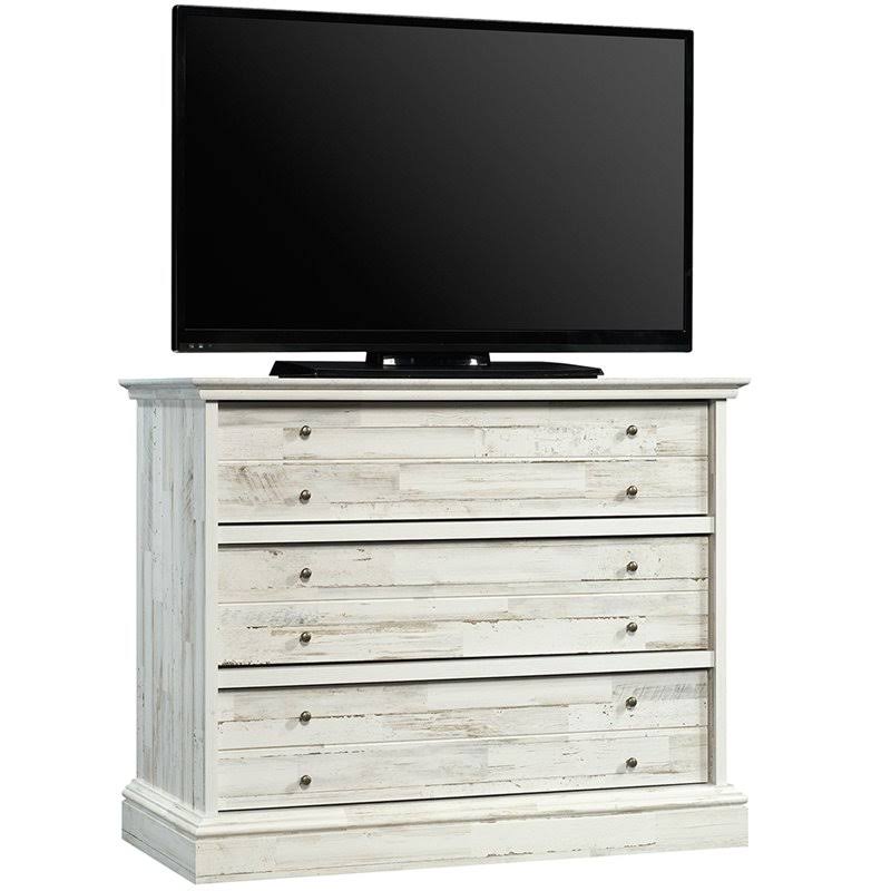 White Plank 3-Drawer Chest W119