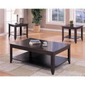 Brown 3 Piece Occasional Table Set Z938