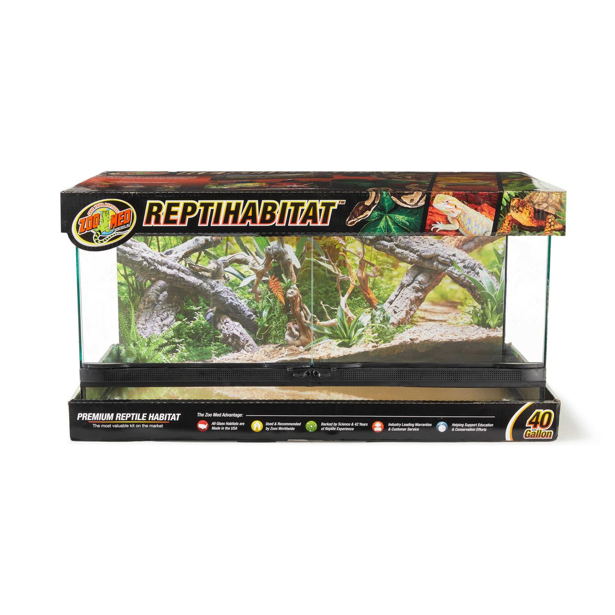 40 Gallon Double Door Terrarium Y715566