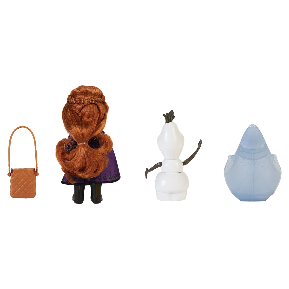 Frozen 2 Petite Princess Anna and Ice Canoe Gift Set Includes Anna, Olaf! Dolls are approximately 6 inches tall X435784