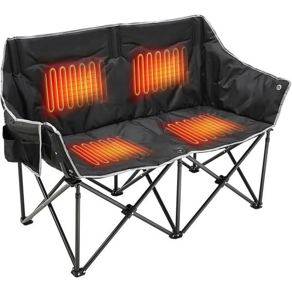 Heated Double Folding Camping Chair I606