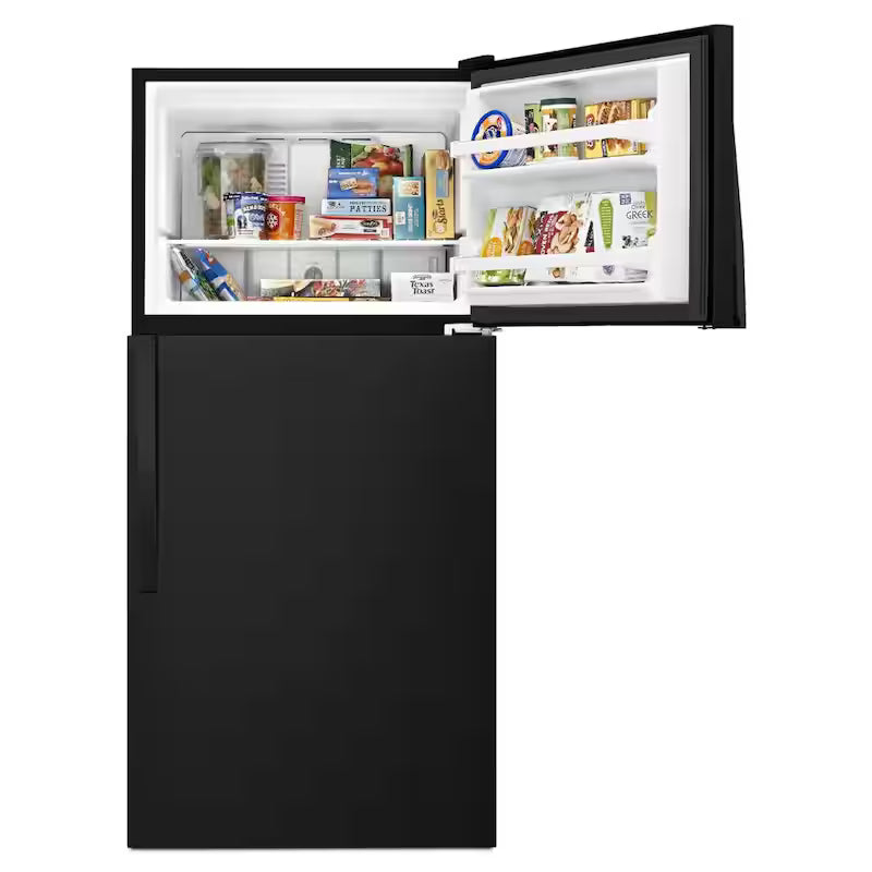 Black Top Freezer Refrigerator V51429