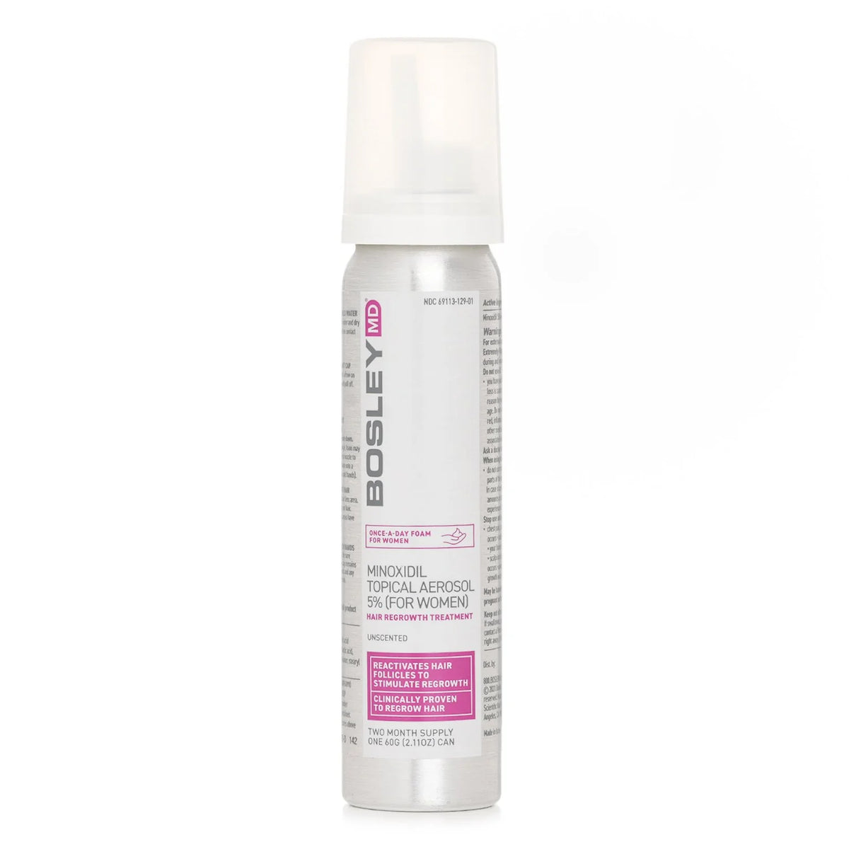 Minoxidil Topical Aerosol 5% Hair Regrowth Treatment 60g/2.11oz A195860