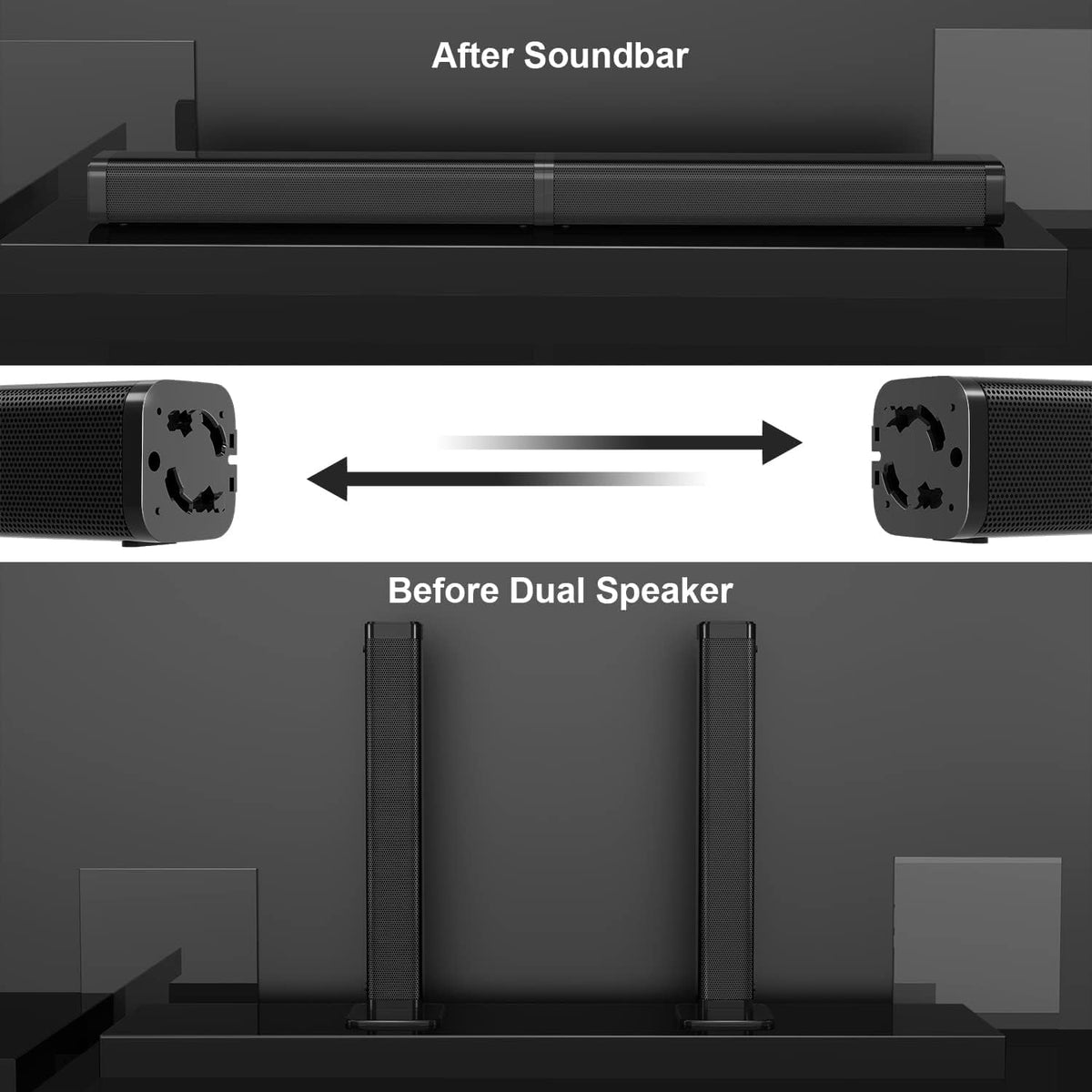 2.1 CH Sound Bar with Subwoofer 240W G650