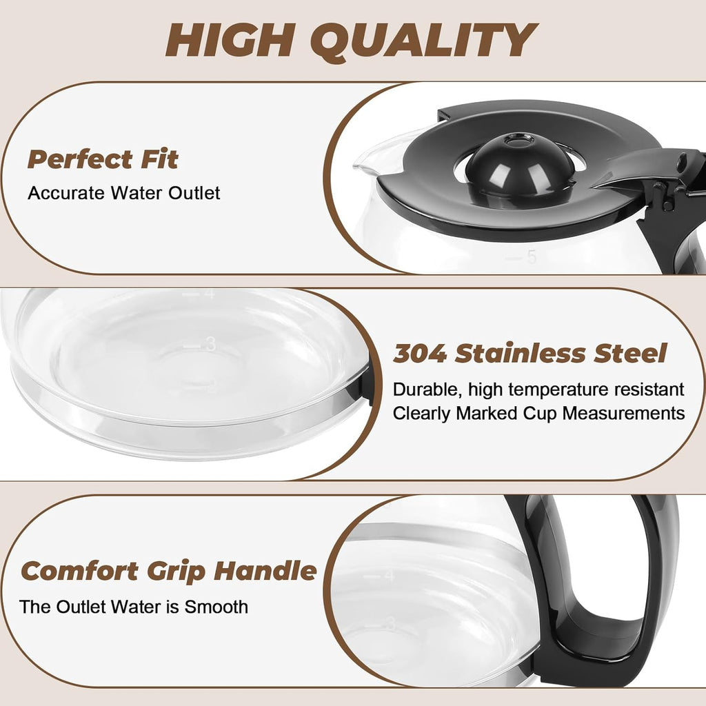 4-Cup Glass Carafe G251
