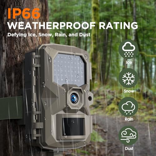 4K 48MP Trail Camera with Night Vision M40597