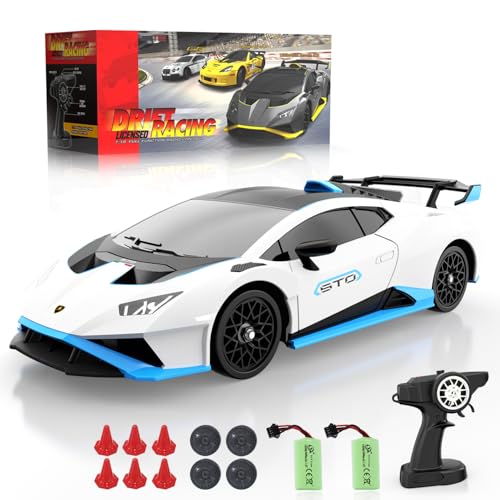 Remote Control Car 1:18 Scale 2.4Ghz RC Drift Car Orange E72606