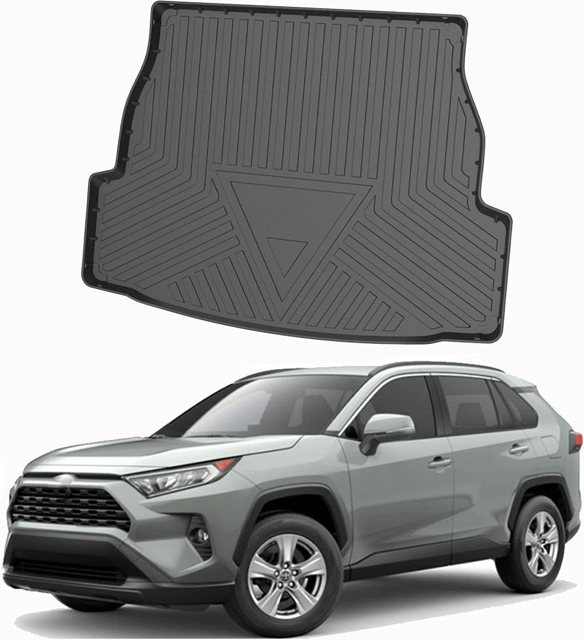 3D TPO Black Rear Cargo Floor Liner Z88917