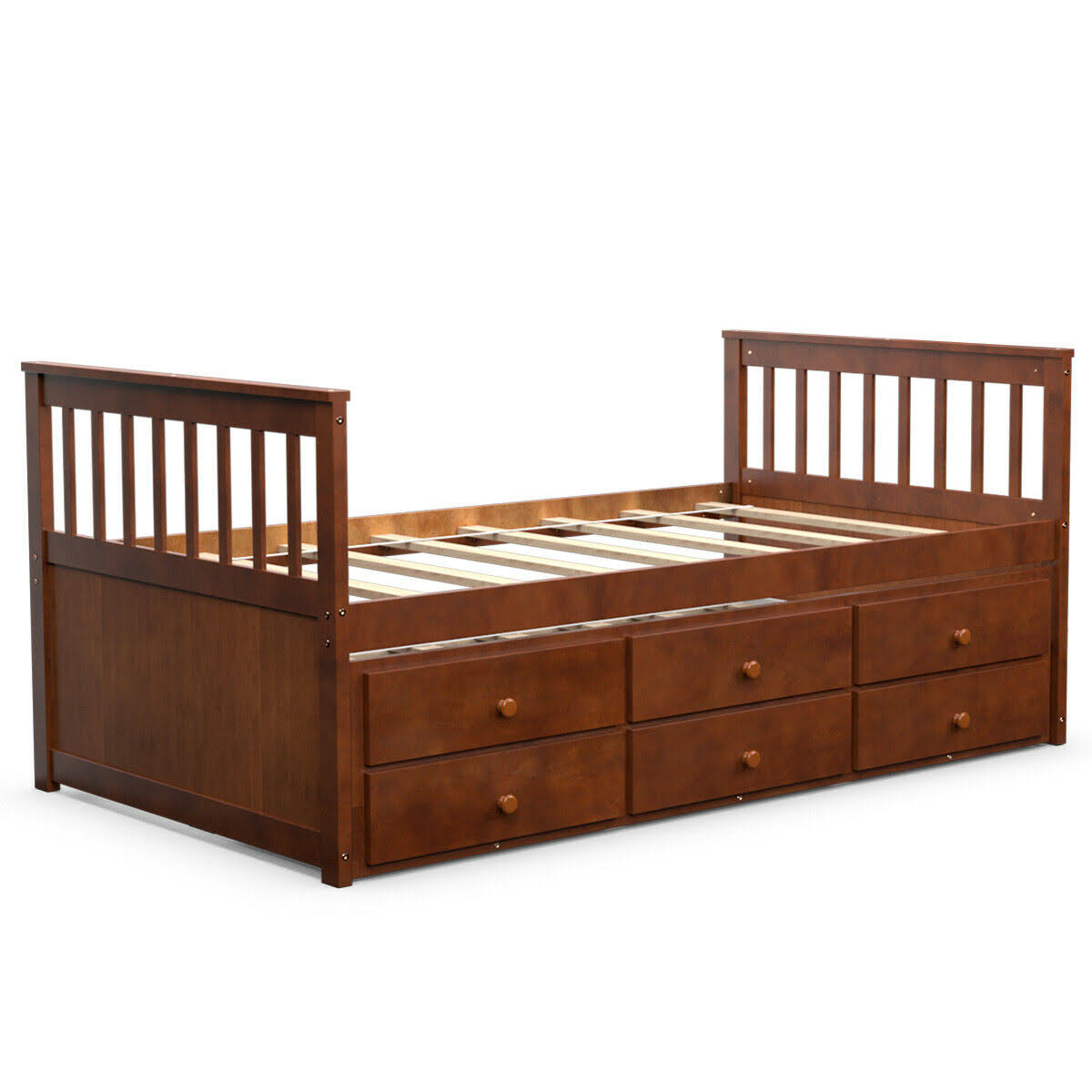 Twin Captain's Bunk Bed U97493