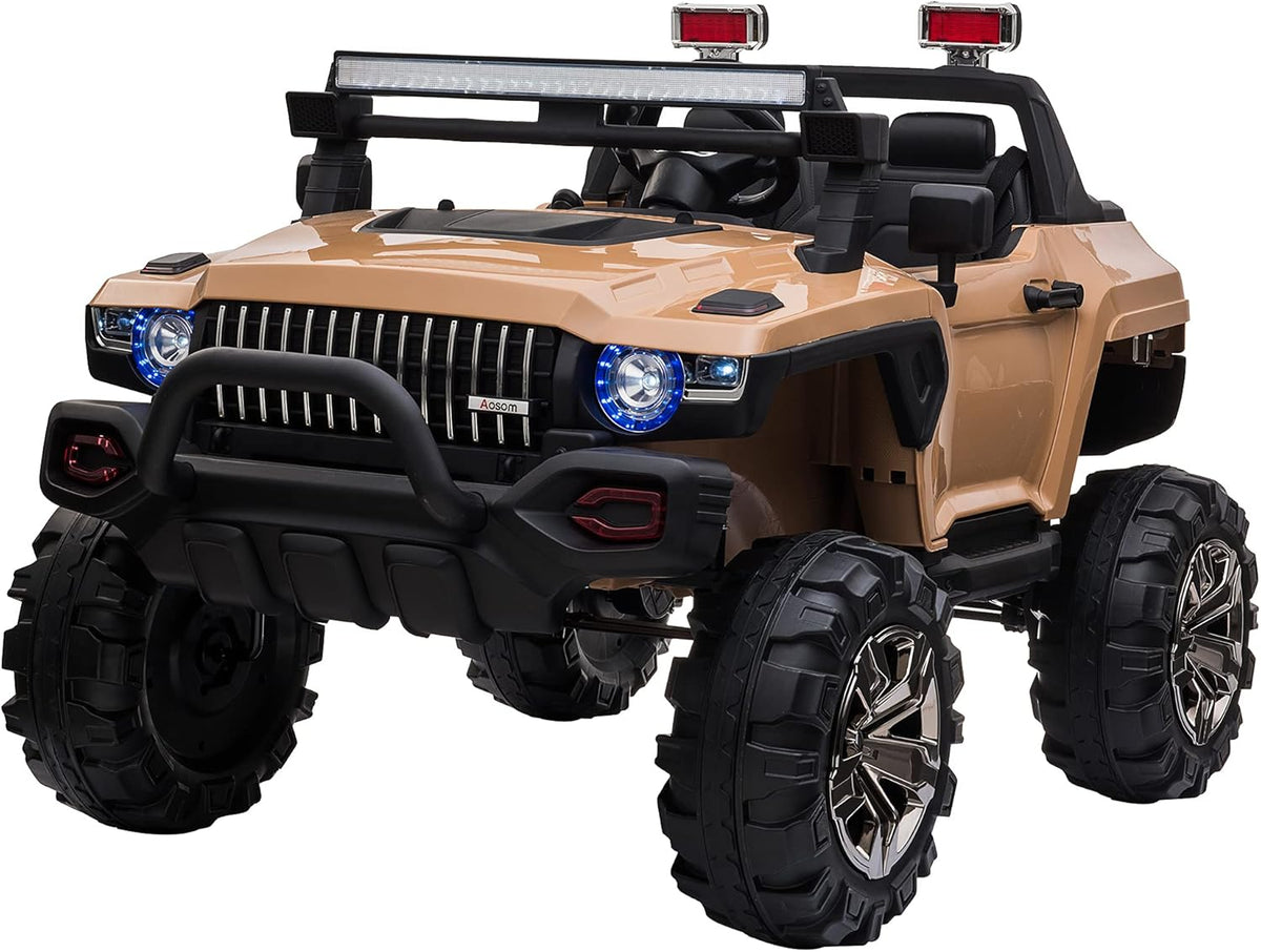 12V 2-Seater Police Truck Electric Car T8893
