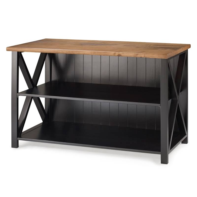 Solid Wood Farmhouse Storage Console S20273