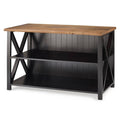 Solid Wood Farmhouse Storage Console S20273
