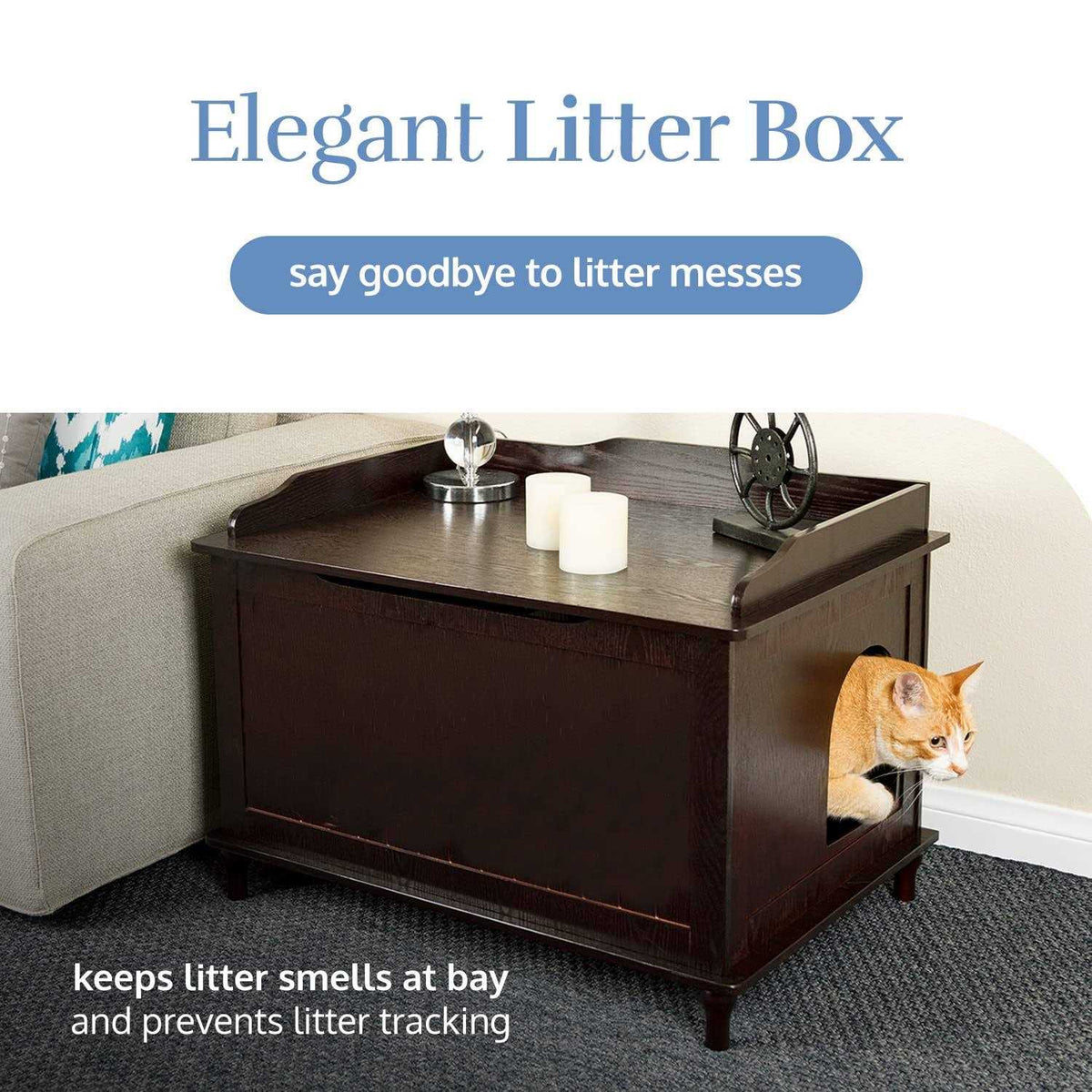Catbox Enclosure Litter Box U634