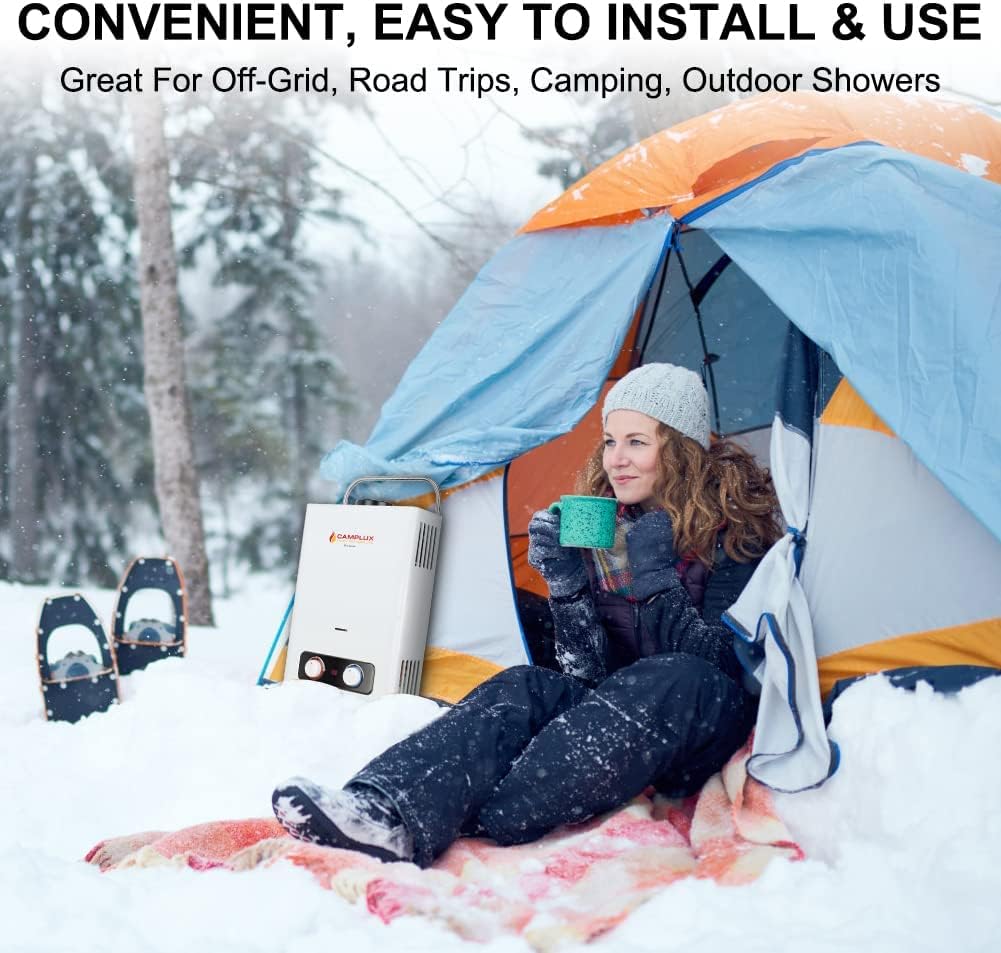 1.58GPM Outdoor Propane Tankless Gas Water Heater E937