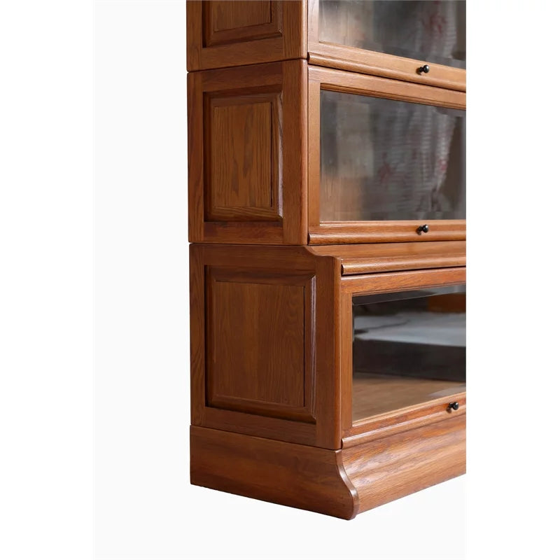 5-Stack Wood Barrister Bookcase in Cherry W939380
