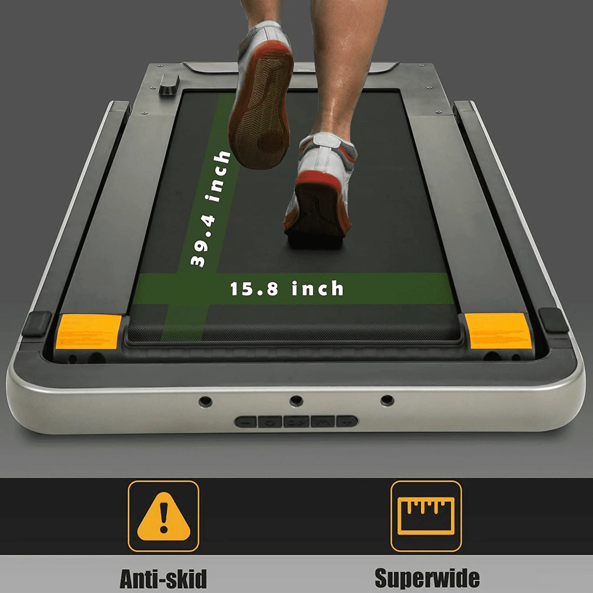 Folding Treadmill with Remote & Screen, 2.5 HP 220 lbs H3818