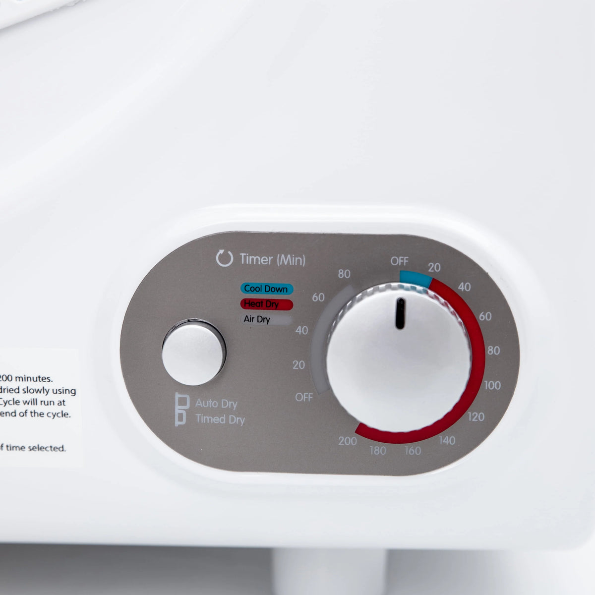2.6 Cu. Ft. Front Load Electric Dryer White B799839