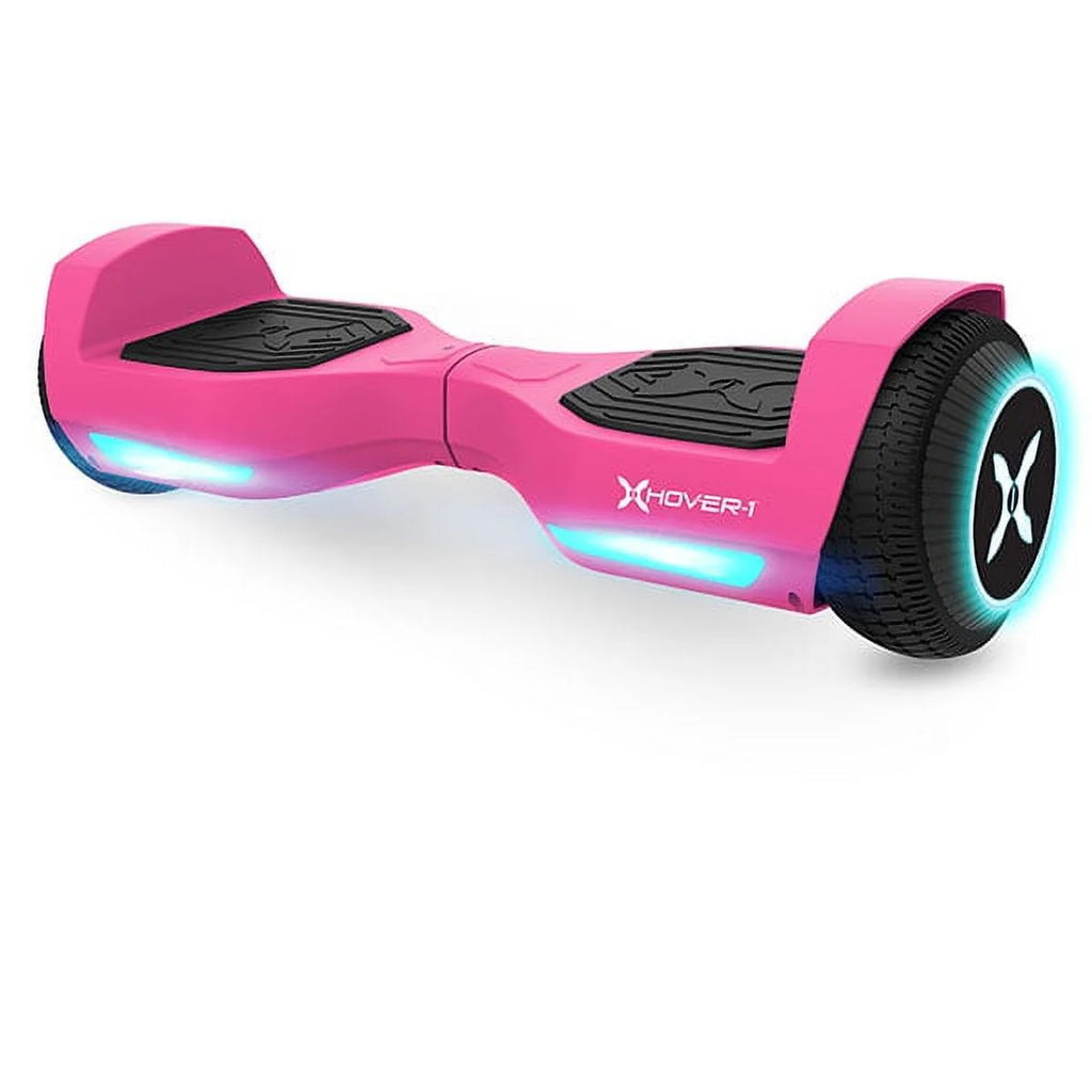 Black Hoverboard with LED Headlights L275