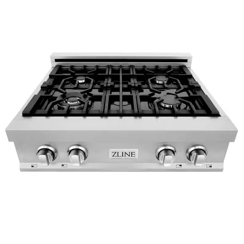 4 Burner Gas Cooktop with Griddle L8370