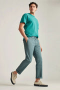 Stretch Washed Chinos Straight Fit Sea Grey 48 x 30 C100