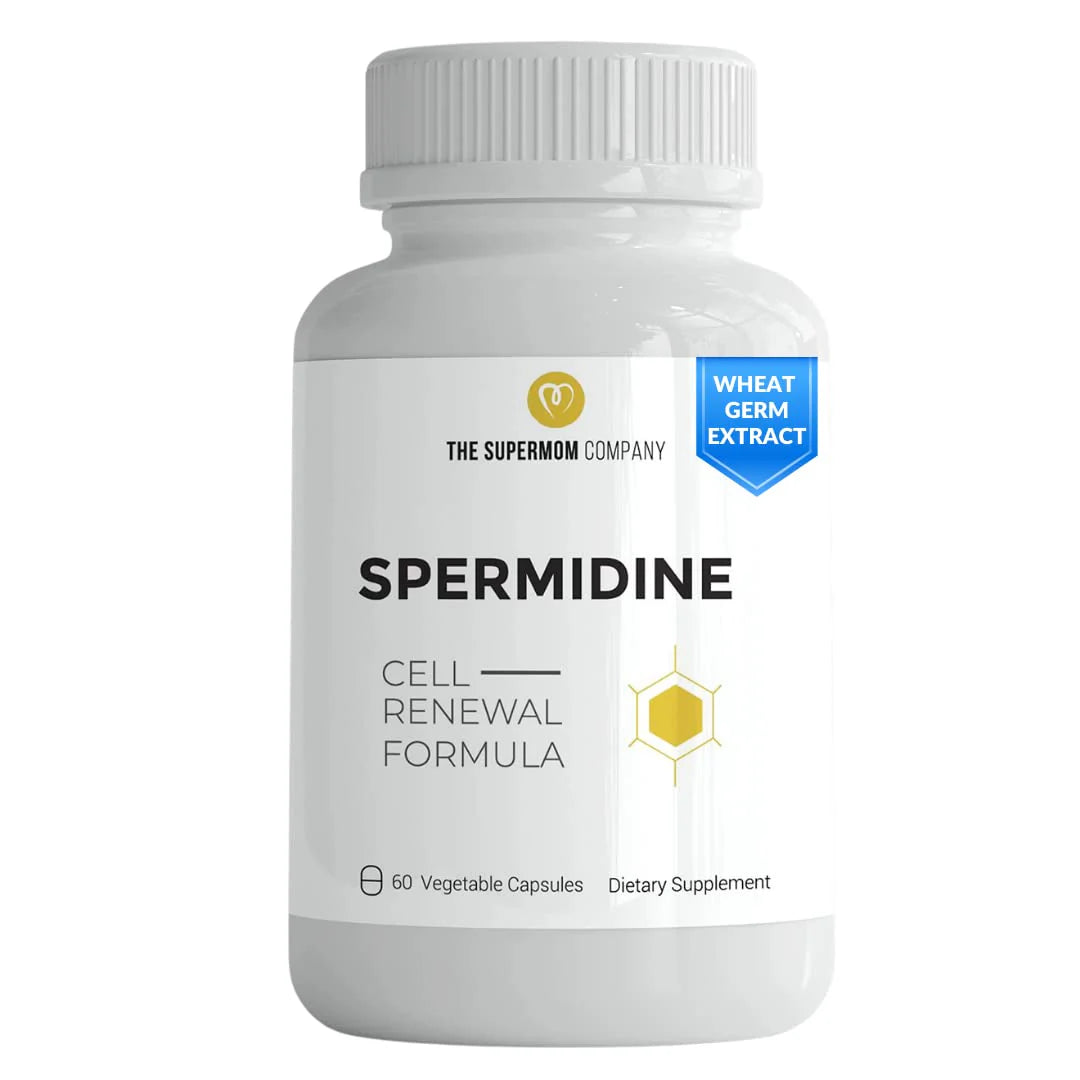 60 Vegetable Capsules Wheat Germ Extract 1000 mg Spermidine Supplement E565075