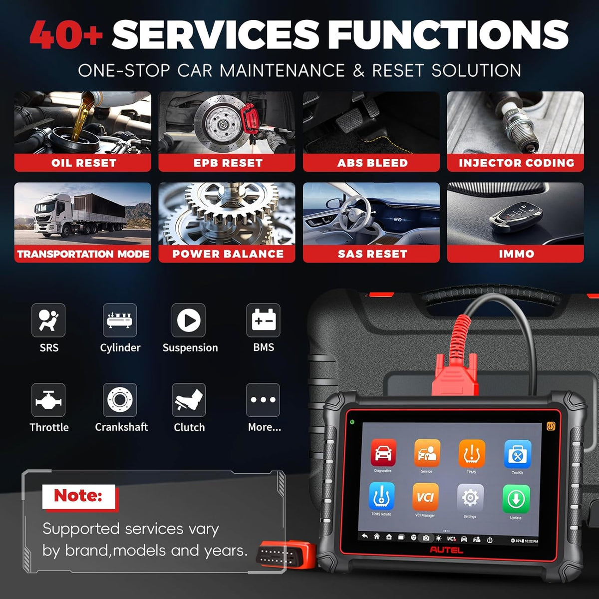 40+ Service All System Diagnostic Tool M4622