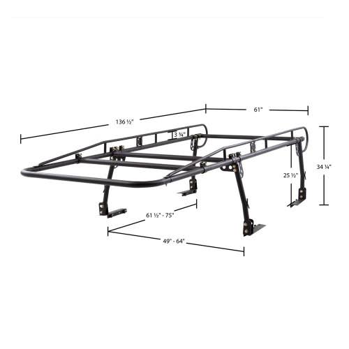 Universal Over-Cab Steel Truck Rack Q5659