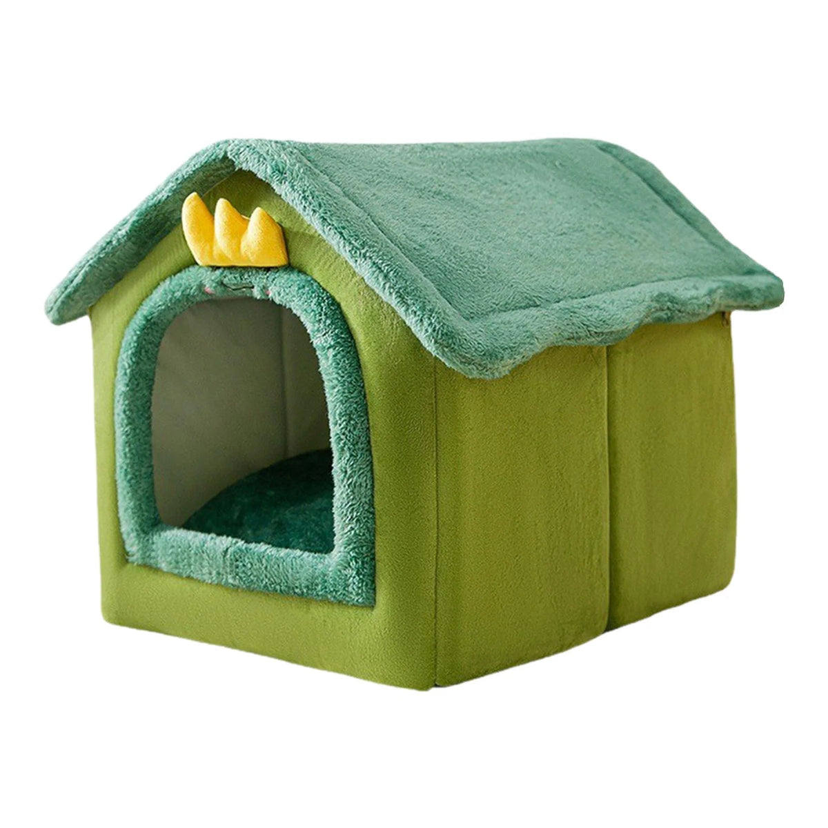 Cats Bed Sleeping House Cave Non Slip Kennel Warm Tent N10506