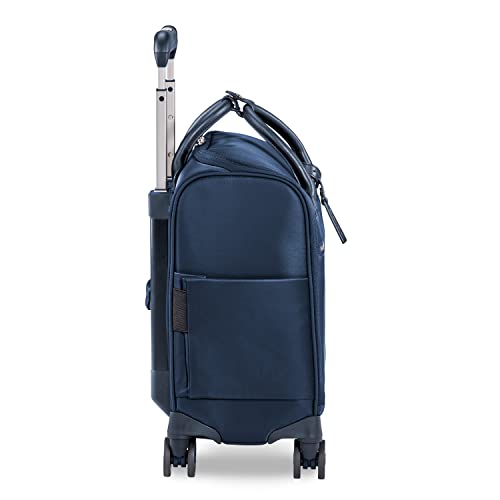 Black Wide 16-Inch Underseat Carry On Cabin Spinner H427495