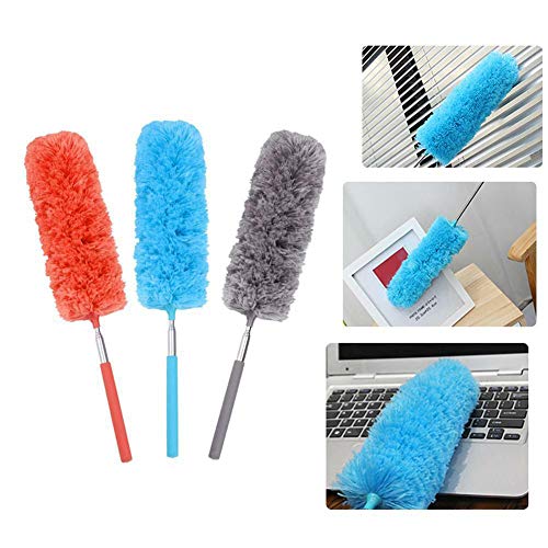 Grey Telescopic Microfiber Duster S61344