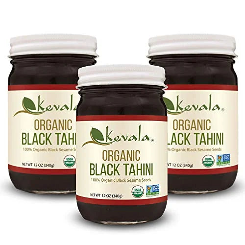 Organic Black Sesame Tahini 12oz (3 Pack) Y880460