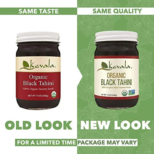 Organic Black Sesame Tahini 12oz (3 Pack) Y880460